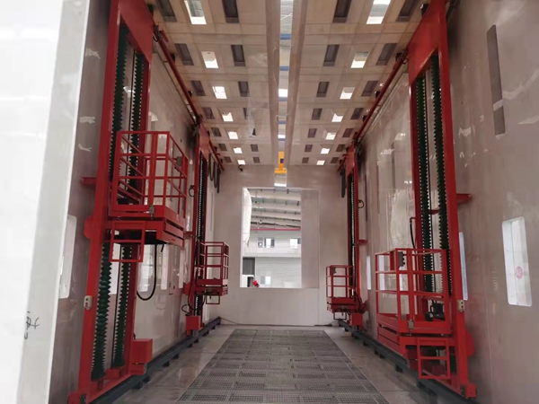 大型噴粉房室體